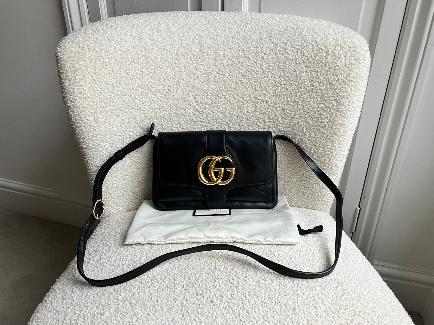 Gucci Black Small Arli Shoulder Bag