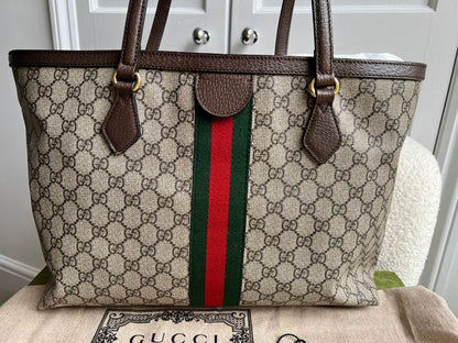 Gucci Ophidia GG Supreme Medium Tote (RRP £1440)