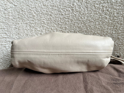 Bottega Veneta Cream Mini Pouch Clutch