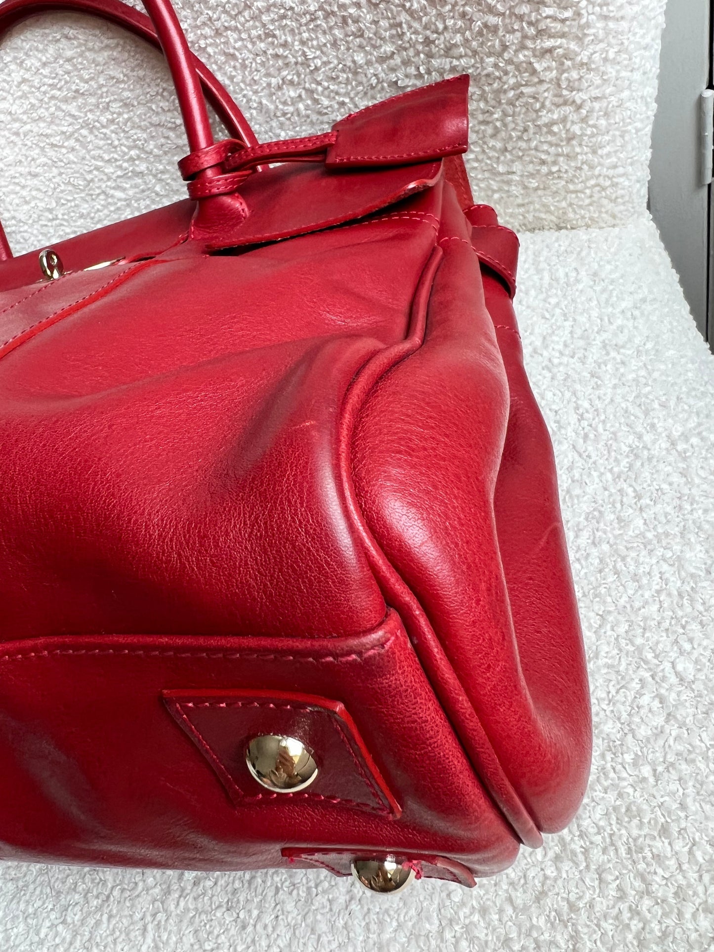 Mulberry Red Bayswater (RRP £1095)