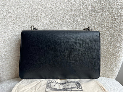 Gucci Dionysus GG Black Small Shoulder Bag (RRP £2,670)
