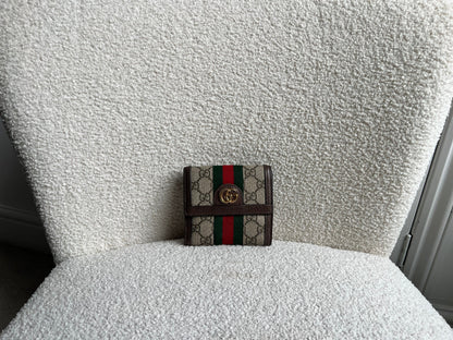 Gucci Ophidia Supreme French Small Wallet Purse