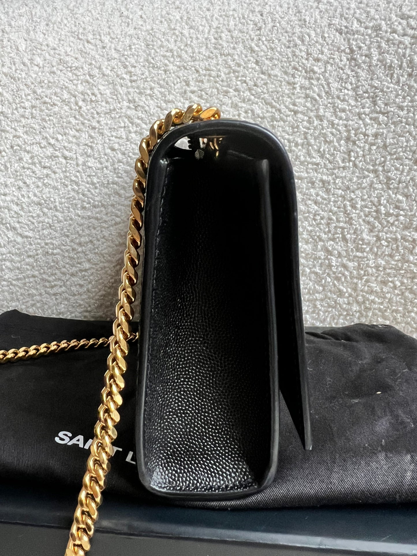 Yves Saint Laurent (YSL) Black Small Kate with Gold Hardware (RRP £1,550)
