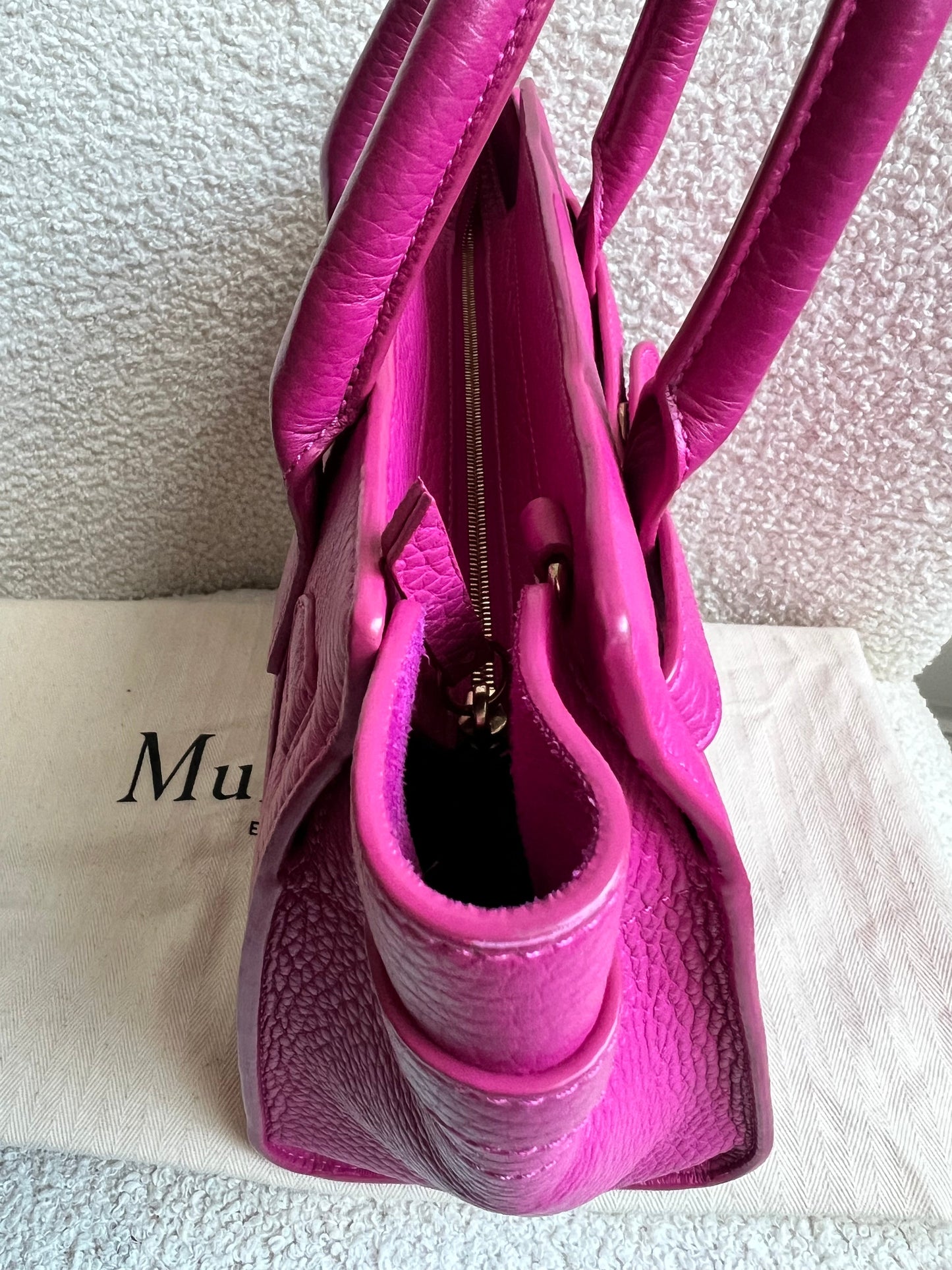 Mulberry Pink Mini Zipped Bayswater (RRP £1095)