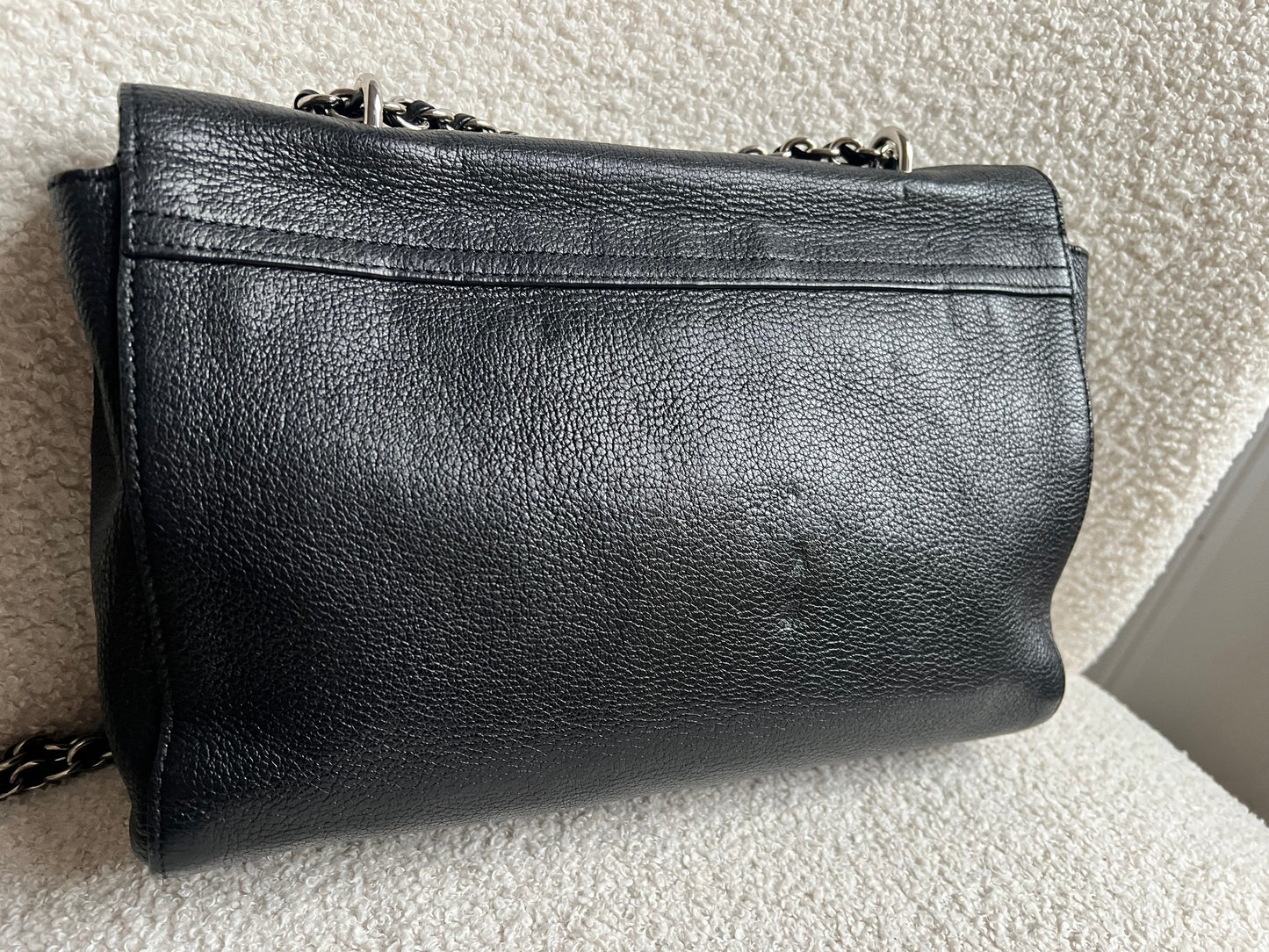 Mulberry Black Medium Lily with Silver Hardware (RRP £1095)