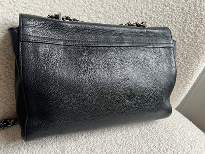 Mulberry Black Medium Lily with Silver Hardware (RRP £1095)