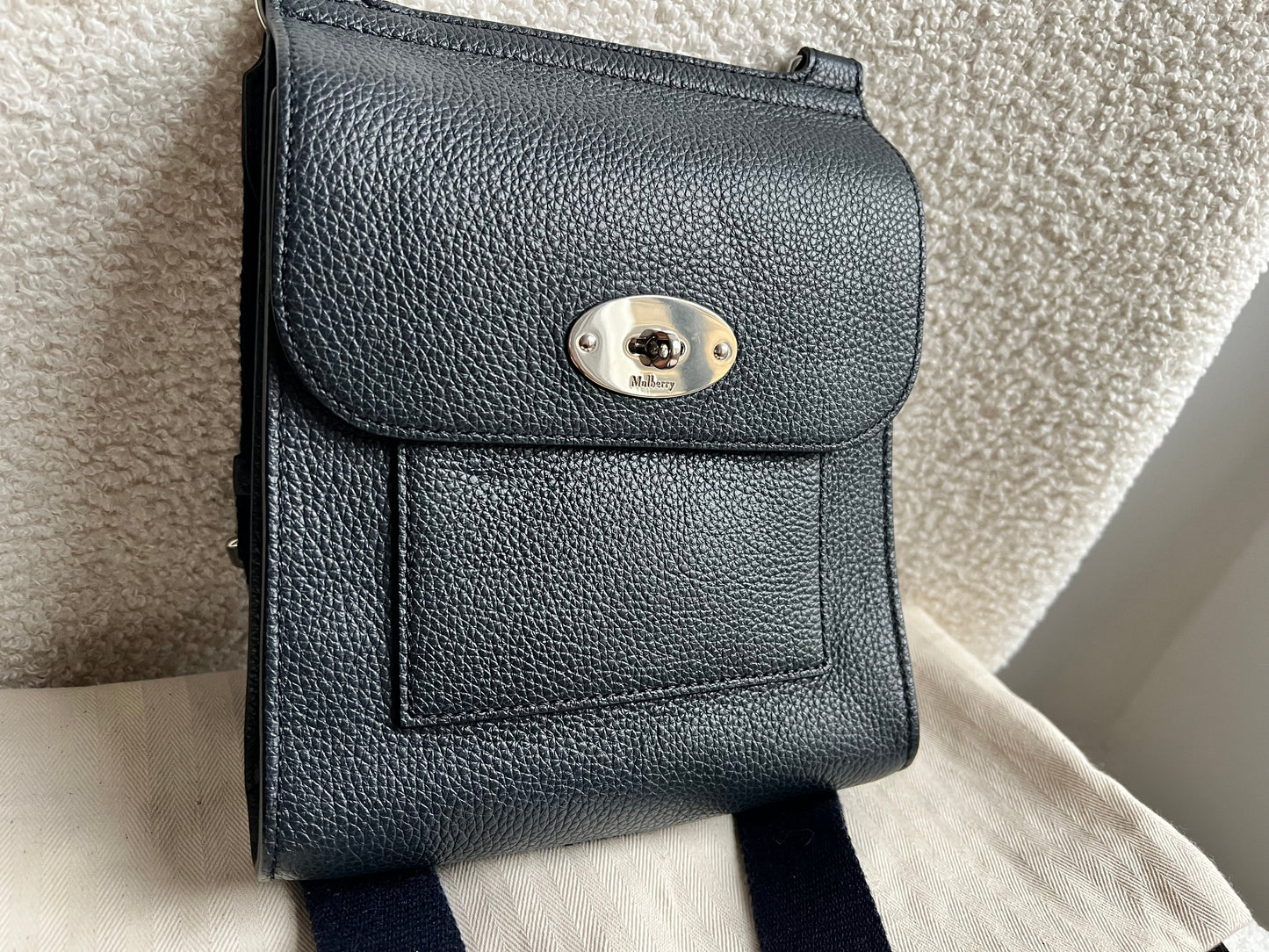 Mulberry Small Midnight Antony (RRP £595)