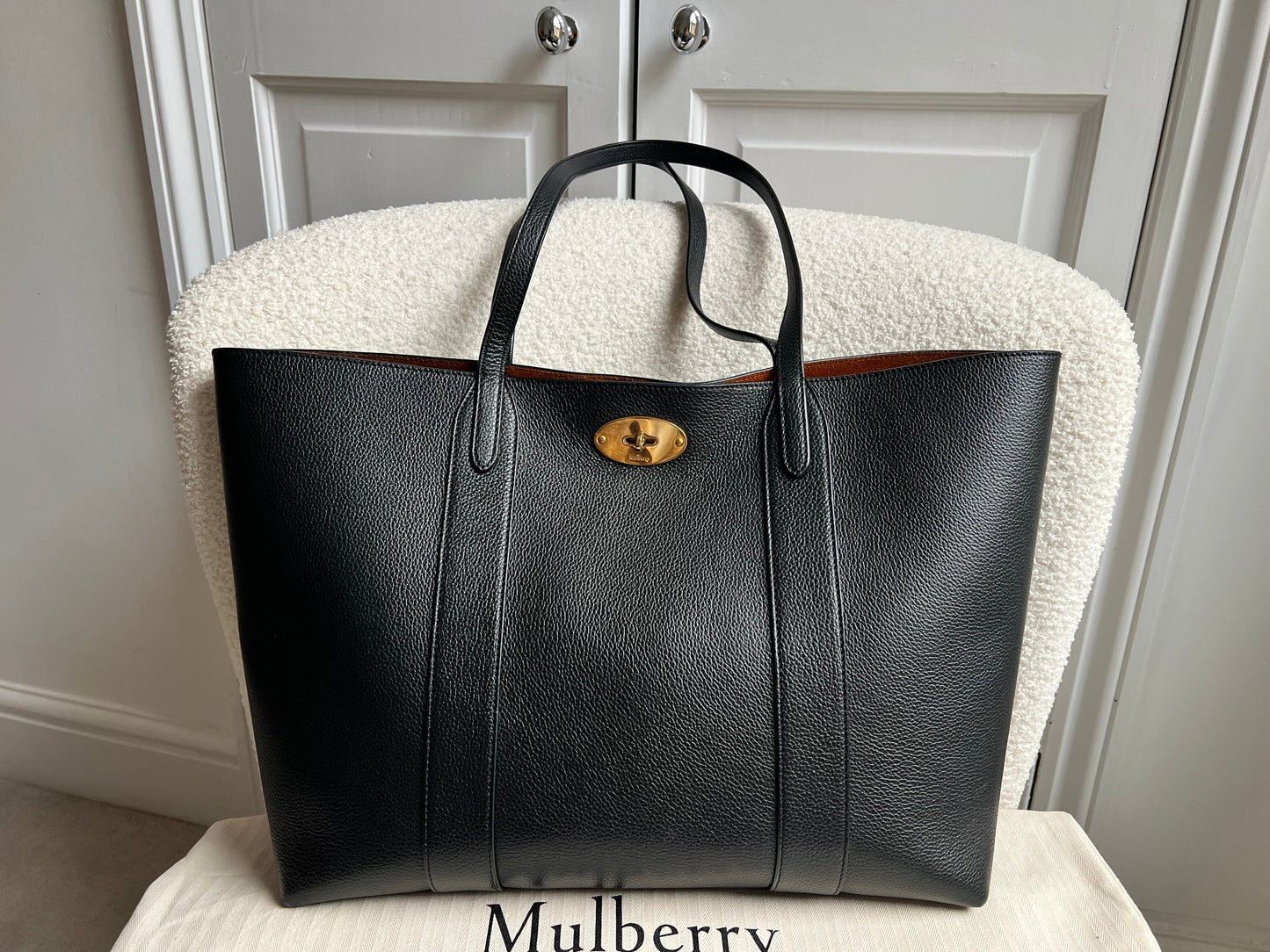 Mulberry Black Bayswater Tote (RRP £845)