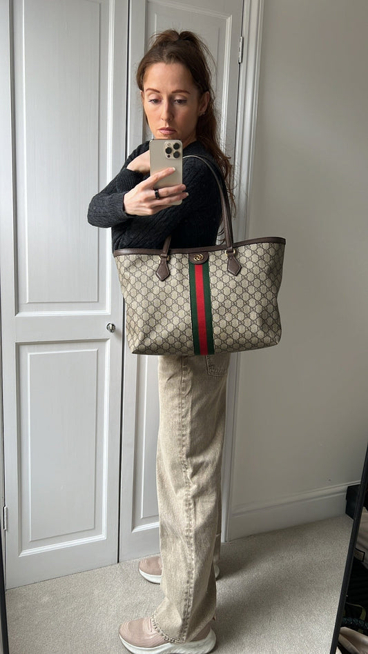Gucci Ophidia GG Supreme Tote (RRP £1440)