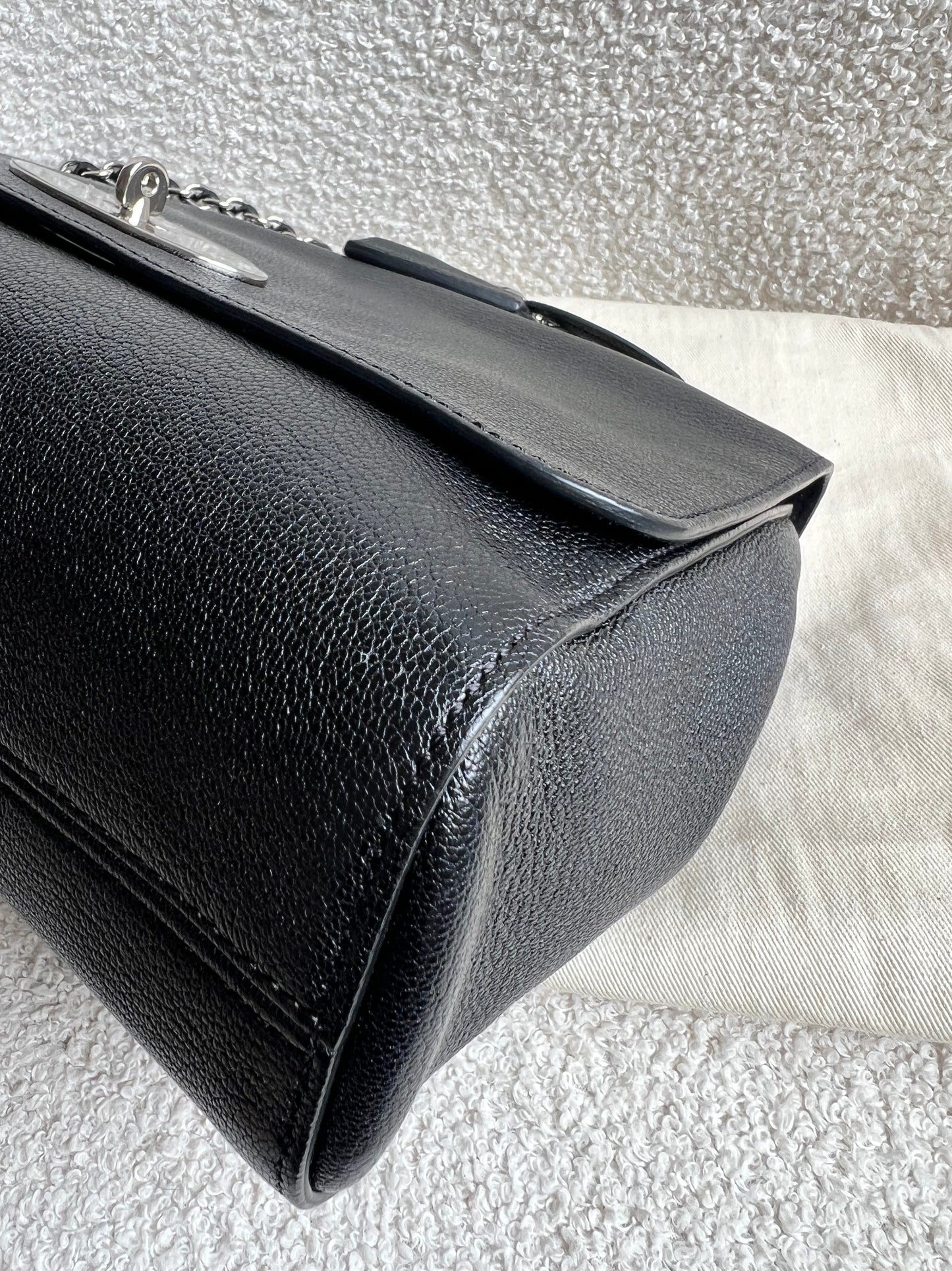Mulberry Black Medium Lily with Silver Hardware (RRP £1095)