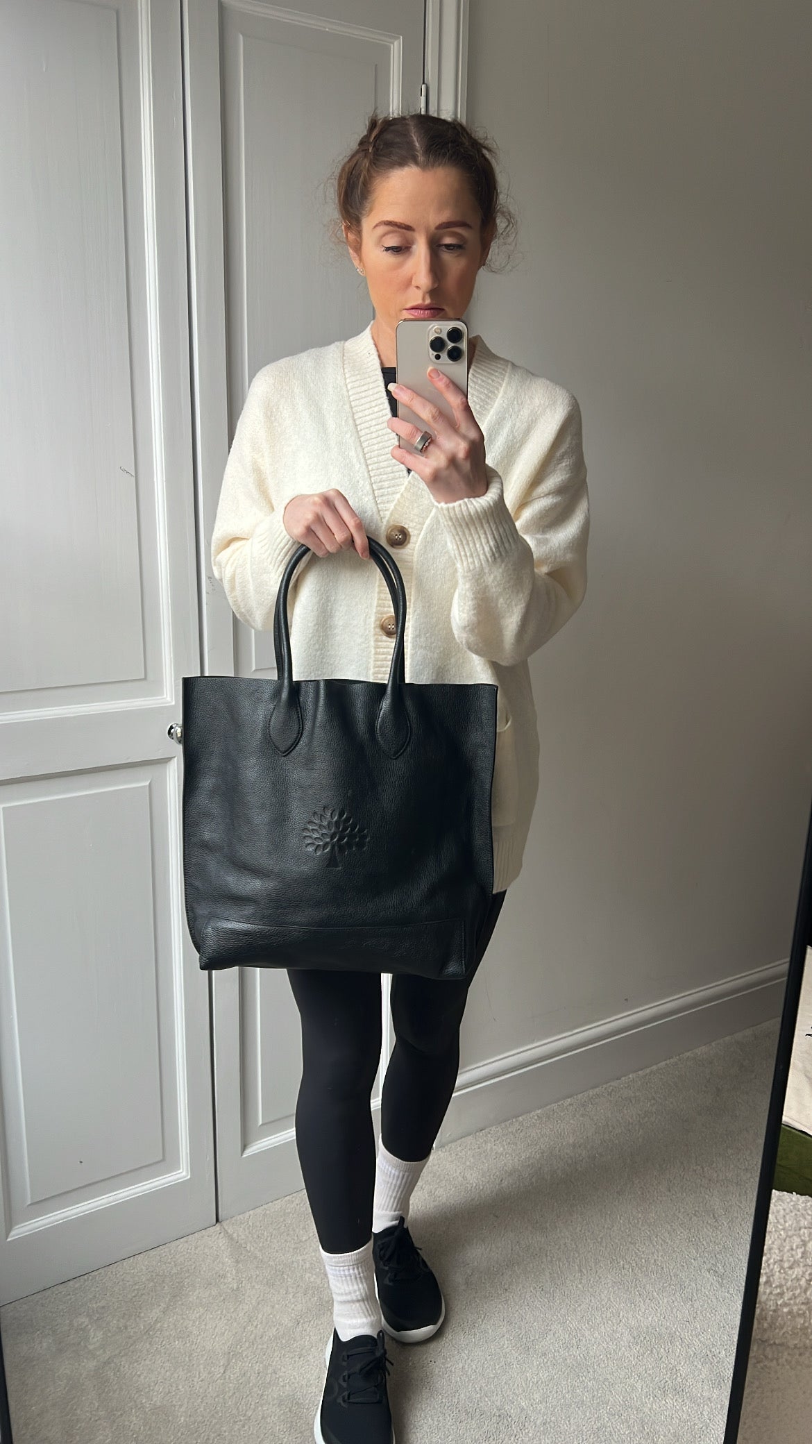 Mulberry Black Blossom Tote (RRP £550)