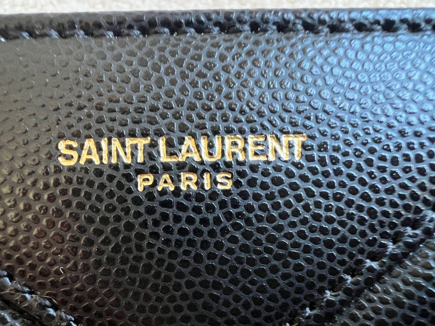 Yves Saint Laurent (YSL) Black Tribeca Shopper Tote