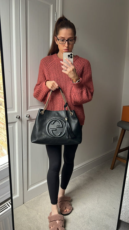 Gucci Black Soho Chain Tote (RRP £1350)