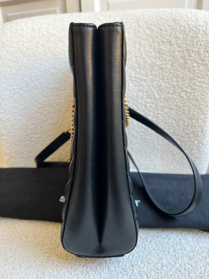 Yves Saint Laurent (YSL) Black Tribeca Shopper Tote