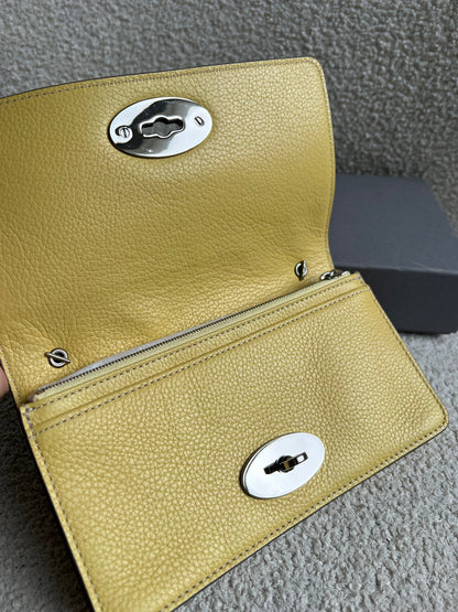Mulberry Camomile Yellow Bayswater Clutch (RRP £495)
