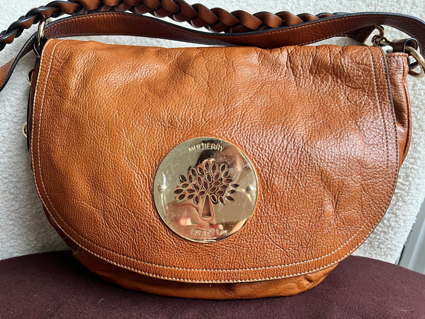Mulberry Oak Daria Satchel (RRP £795)