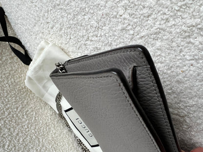 Gucci Dionysus GG Grey Super Mini Shoulder Bag (RRP £985)
