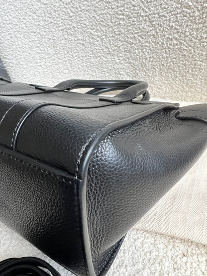 Mulberry Black Mini Zipped Bayswater (RRP £1095)