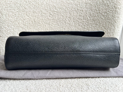 Mulberry Black Medium Lily with Gold Hardware (RRP £1195)