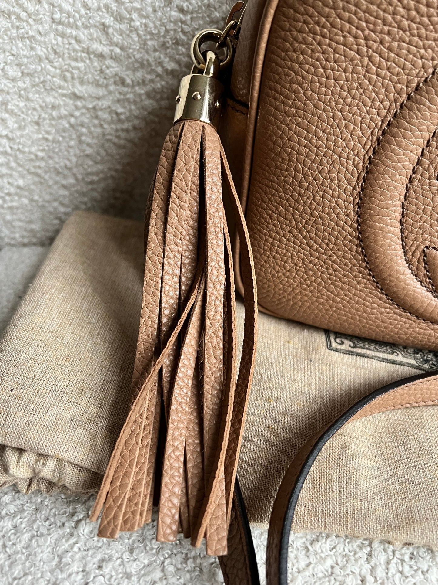 Gucci Rose Beige Soho Disco (RRP £1050)