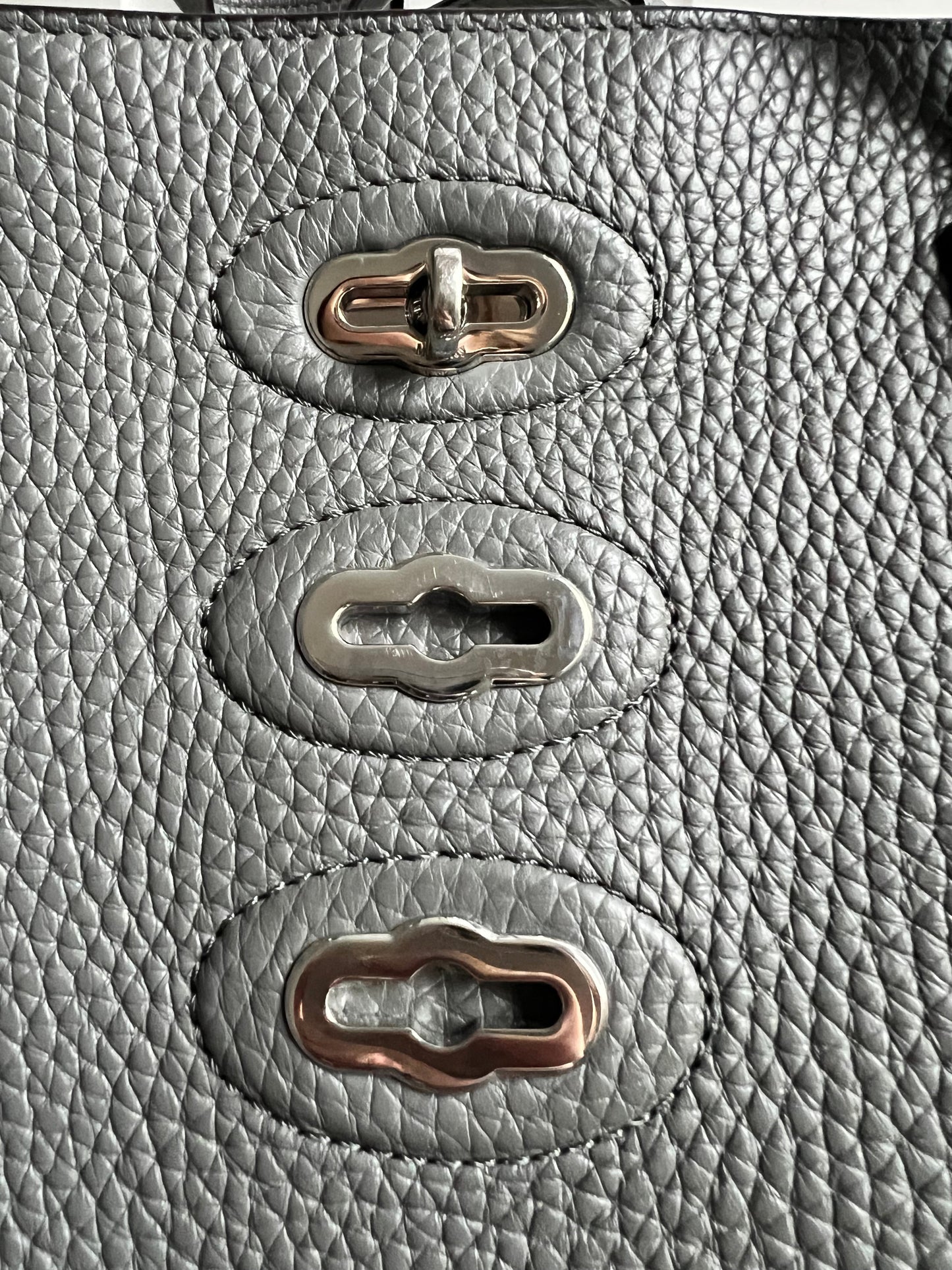 Mulberry Brynmore Tote in Charcoal Grey heavy grain