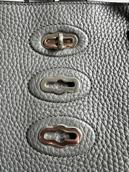 Mulberry Brynmore Tote in Charcoal Grey heavy grain