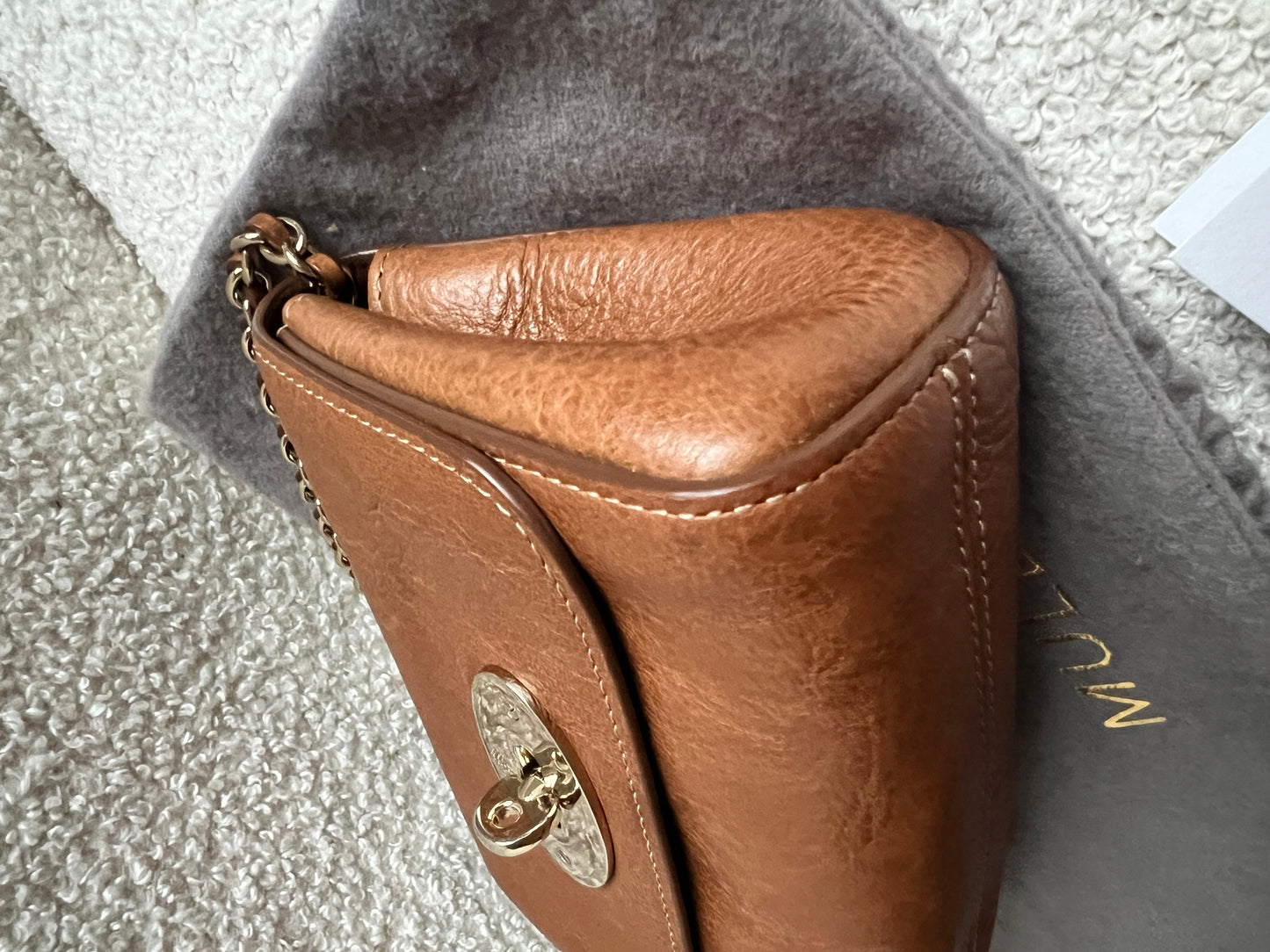 Mulberry Oak Mini Lily with Gold Hardware (RRP £395)