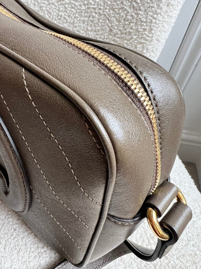 Gucci Khaki Small Blondie Shoulder Bag (RRP £1380)