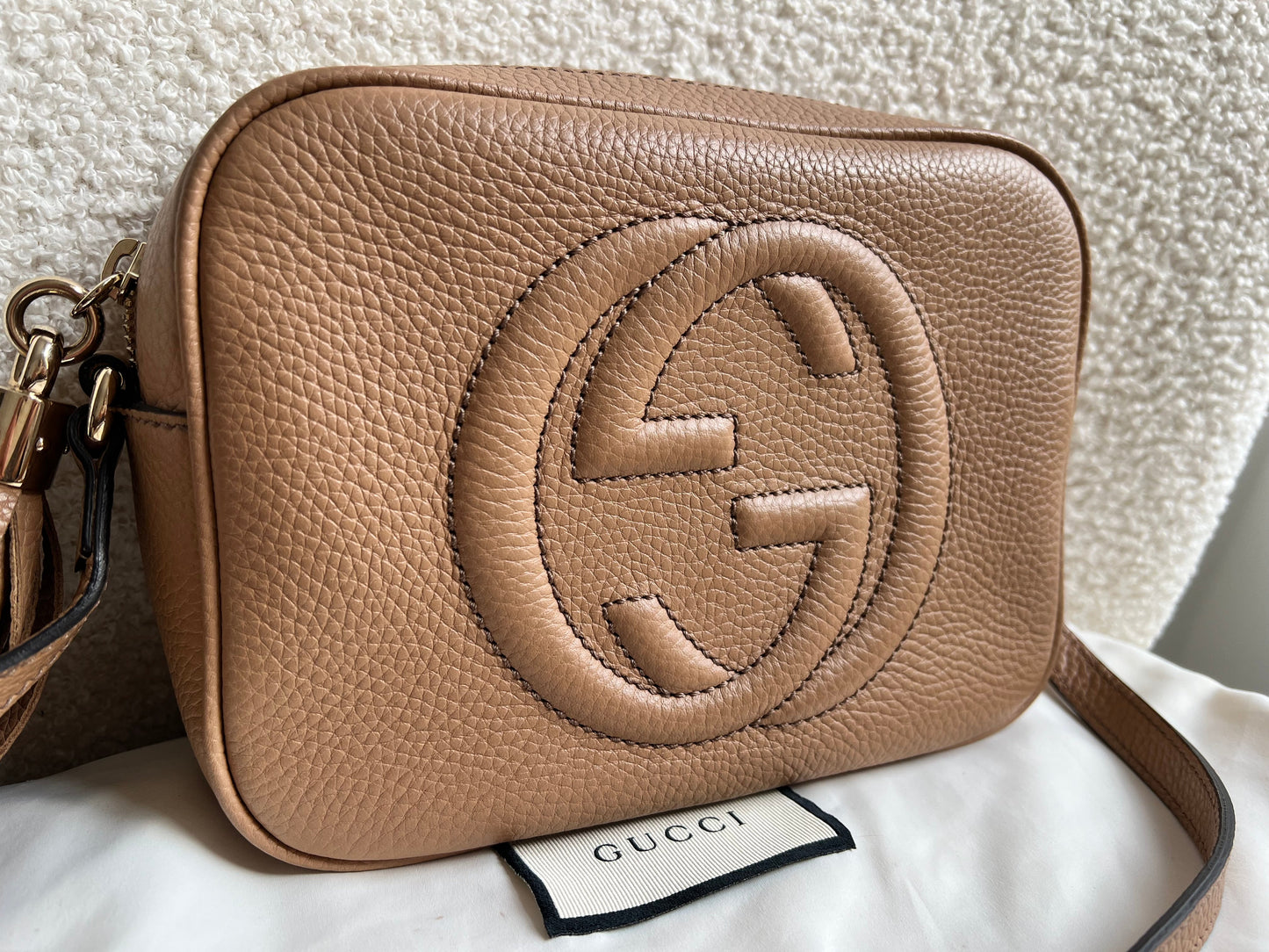 Gucci Rose Beige Soho Disco (RRP £1050)