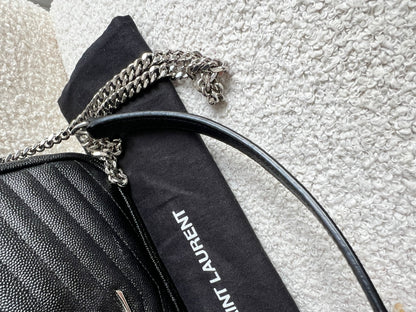 Yves Saint Laurent (YSL) Black Mini Lou Camera Bag (RRP £1285)