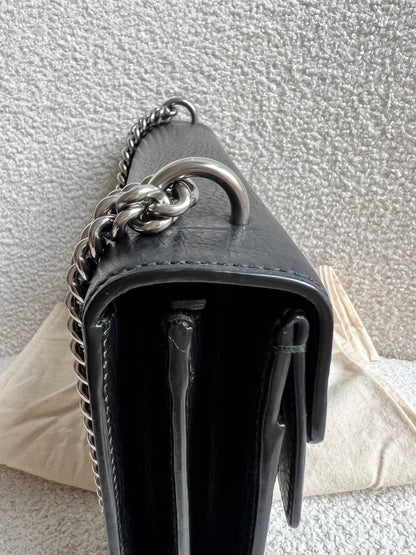 Gucci Dionysus GG Black Small Shoulder Bag (RRP £2,670)
