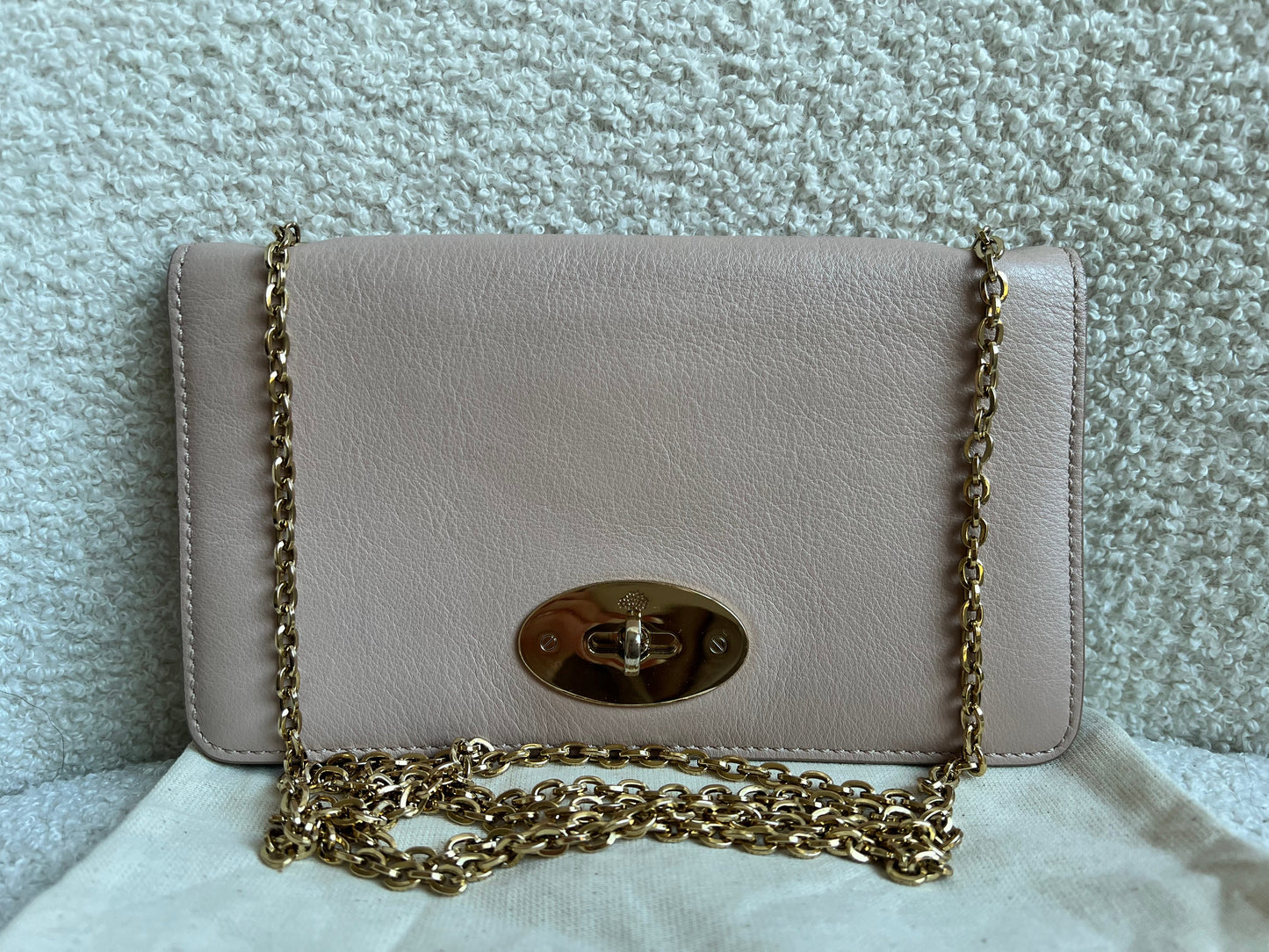 Mulberry Ballet Pink Bayswater Clutch (RRP £495)