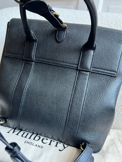Mulberry Black Bayswater Backpack (RRP £995)