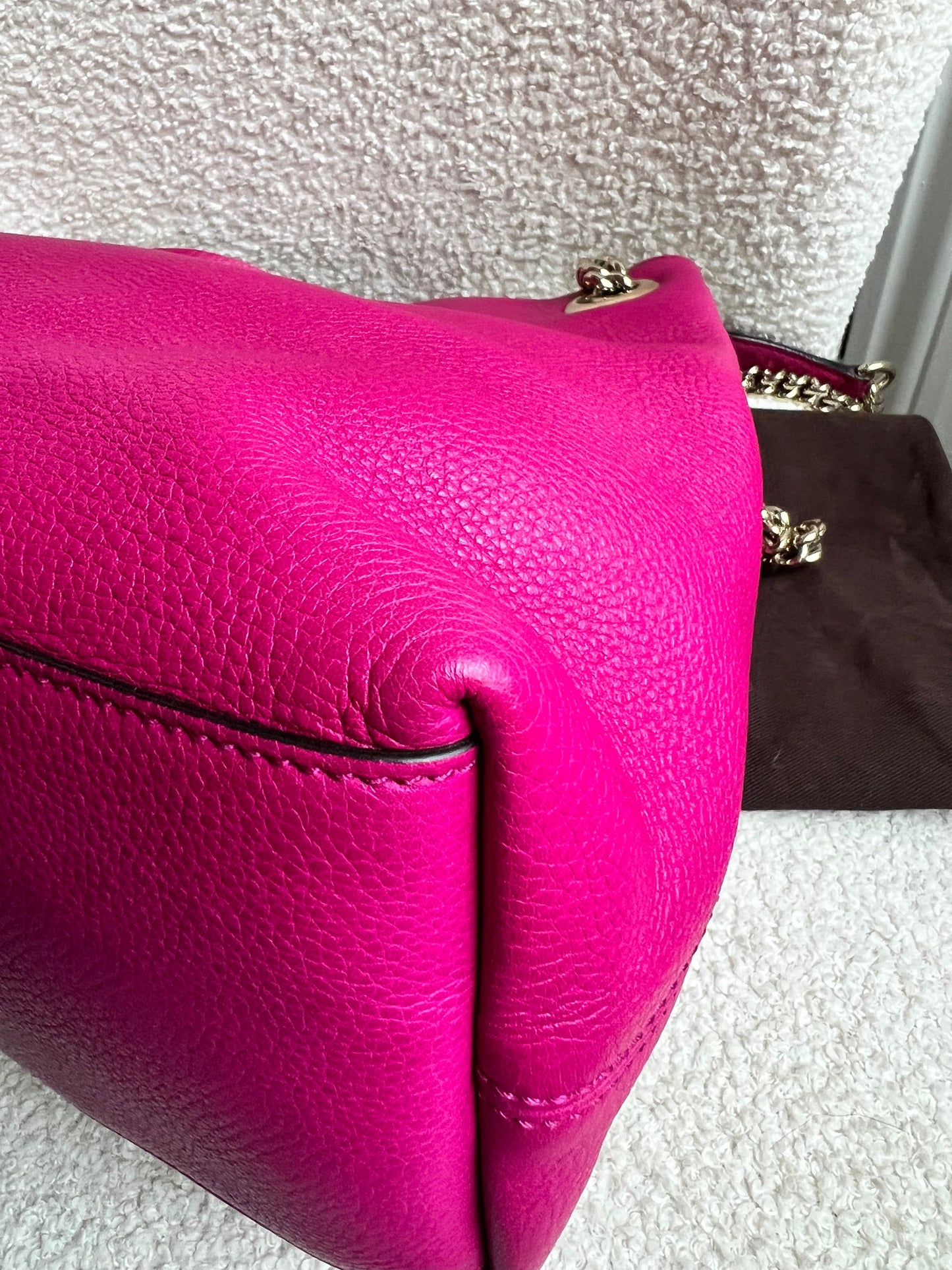 Gucci Pink Soho Chain Tote (RRP £1350)