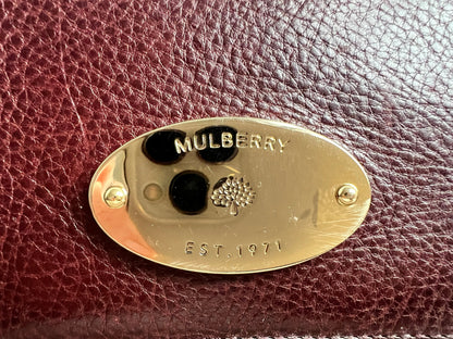 Mulberry Oxblood French Purse (RRP £295)
