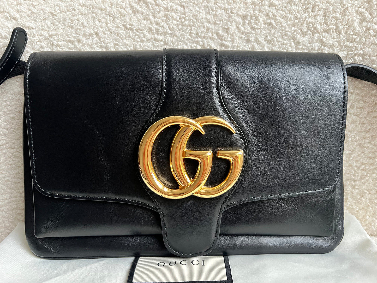 Gucci Black Small Arli Shoulder Bag