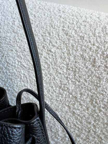 Mulberry Black Abbey Bucket Bag (RRP £695)