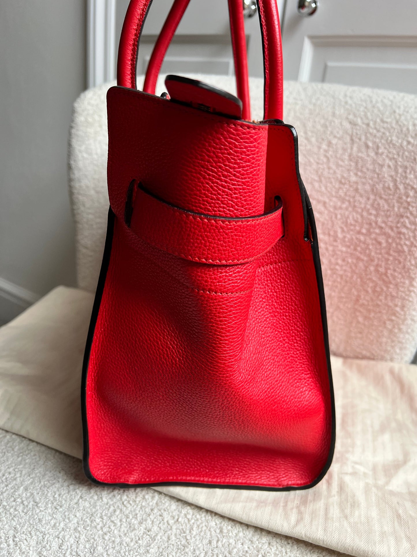 Mulberry Fiery Red Zipped Bayswater (RRP £1,350)