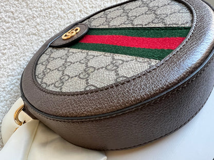 Gucci GG Ophidia Mini GG Round Shoulder Bag (RRP £1,270)