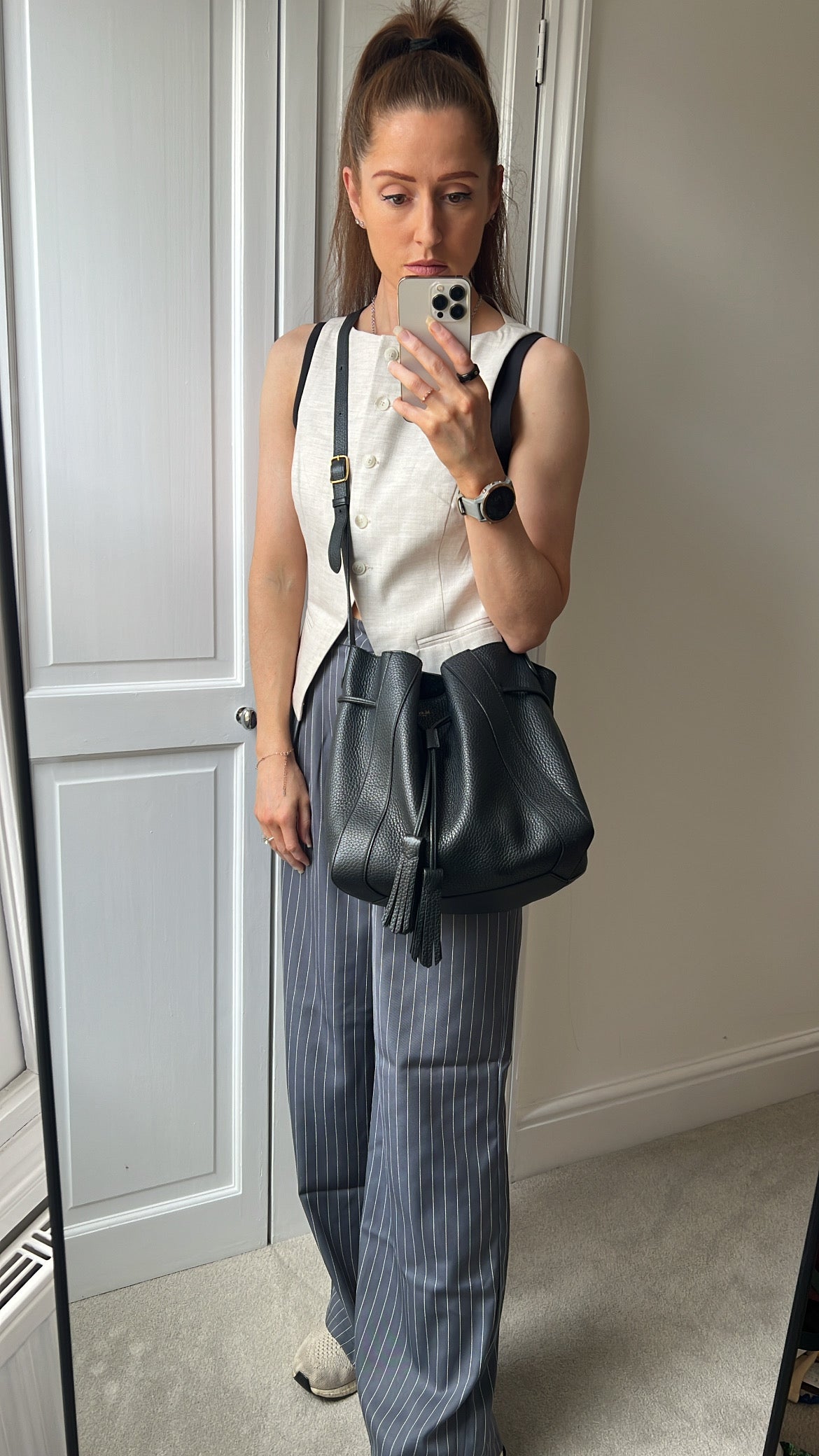 Mulberry Black Small Millie Tote (£950)