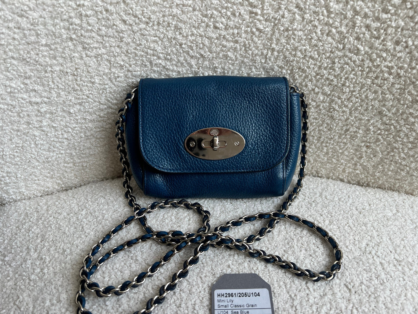 Mulberry Sea Blue Mini Lily