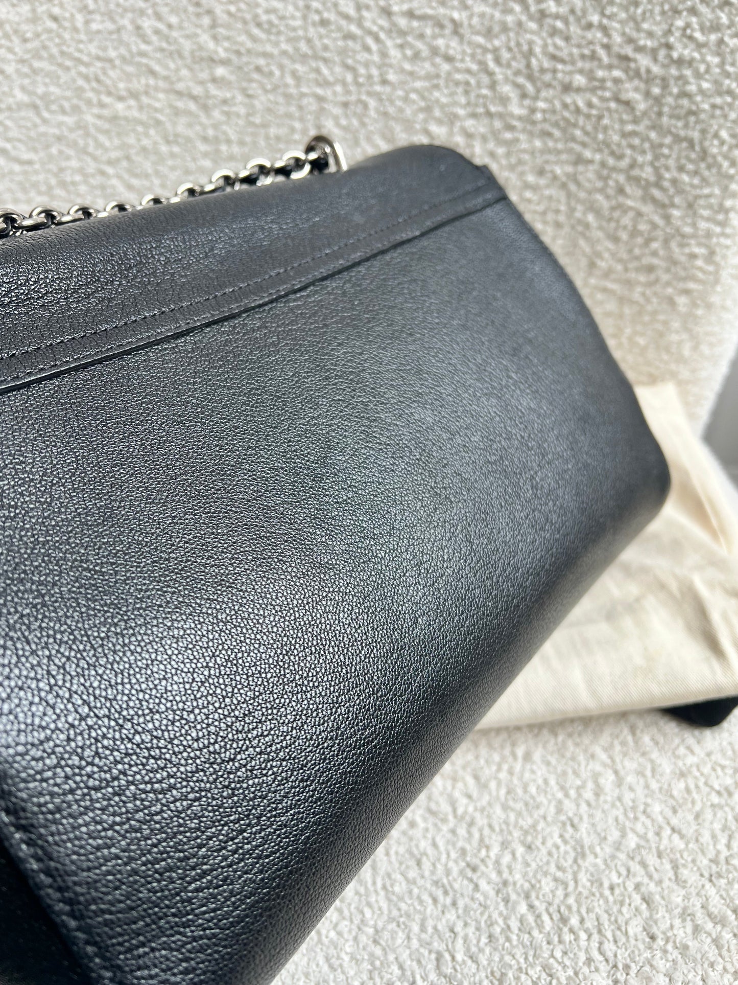Mulberry Black Medium Lily with Silver Hardware (RRP £1095)