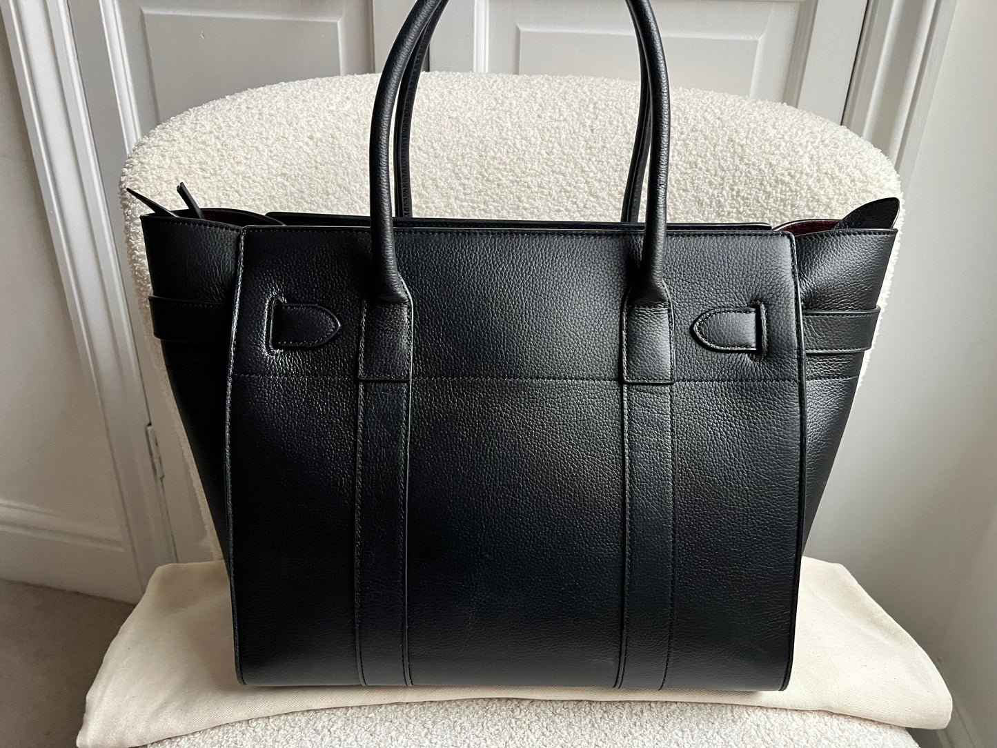 Mulberry Black Zipped Bayswater (RRP £1,350)
