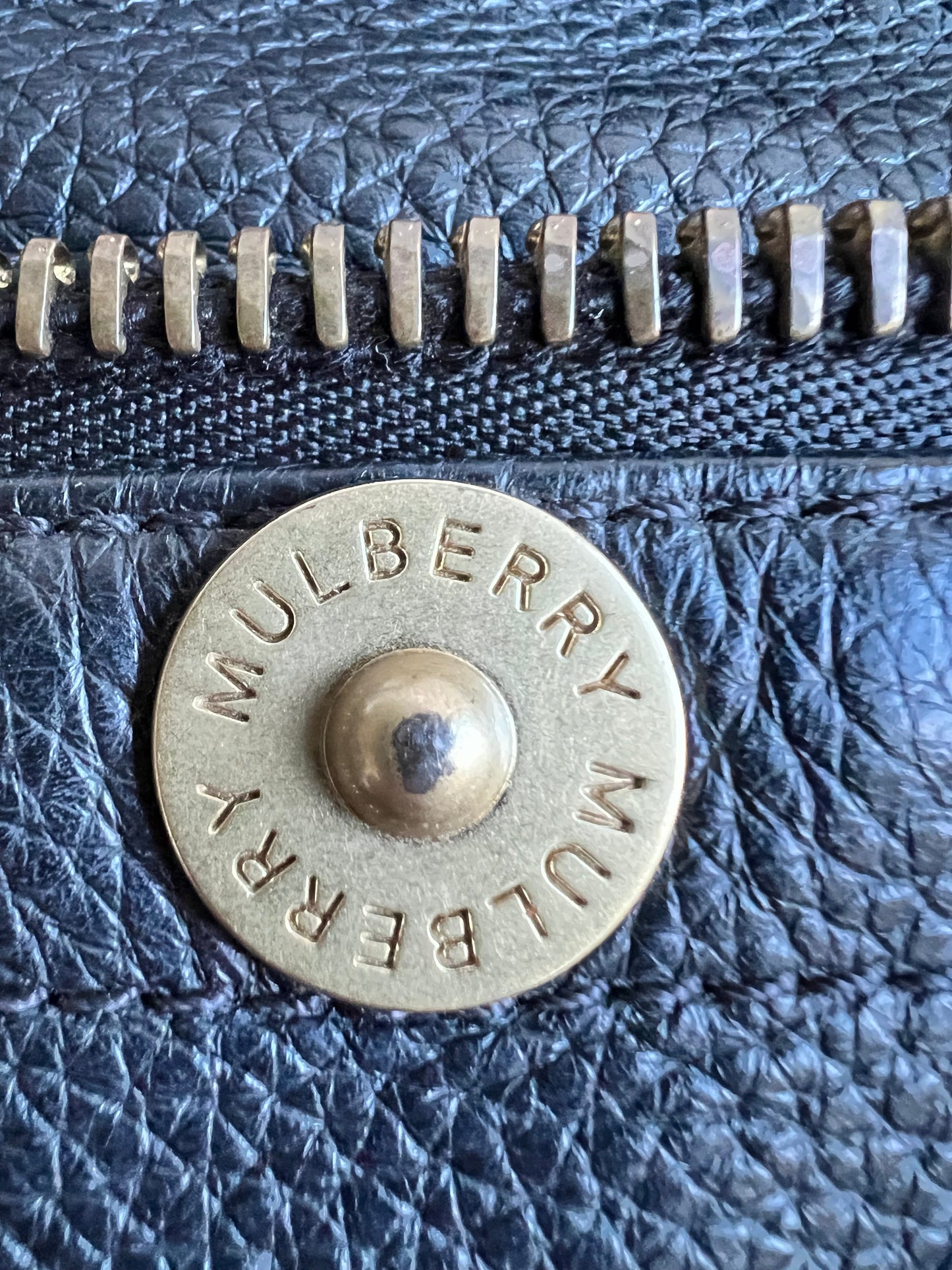 Mulberry Black Mitzy Tote