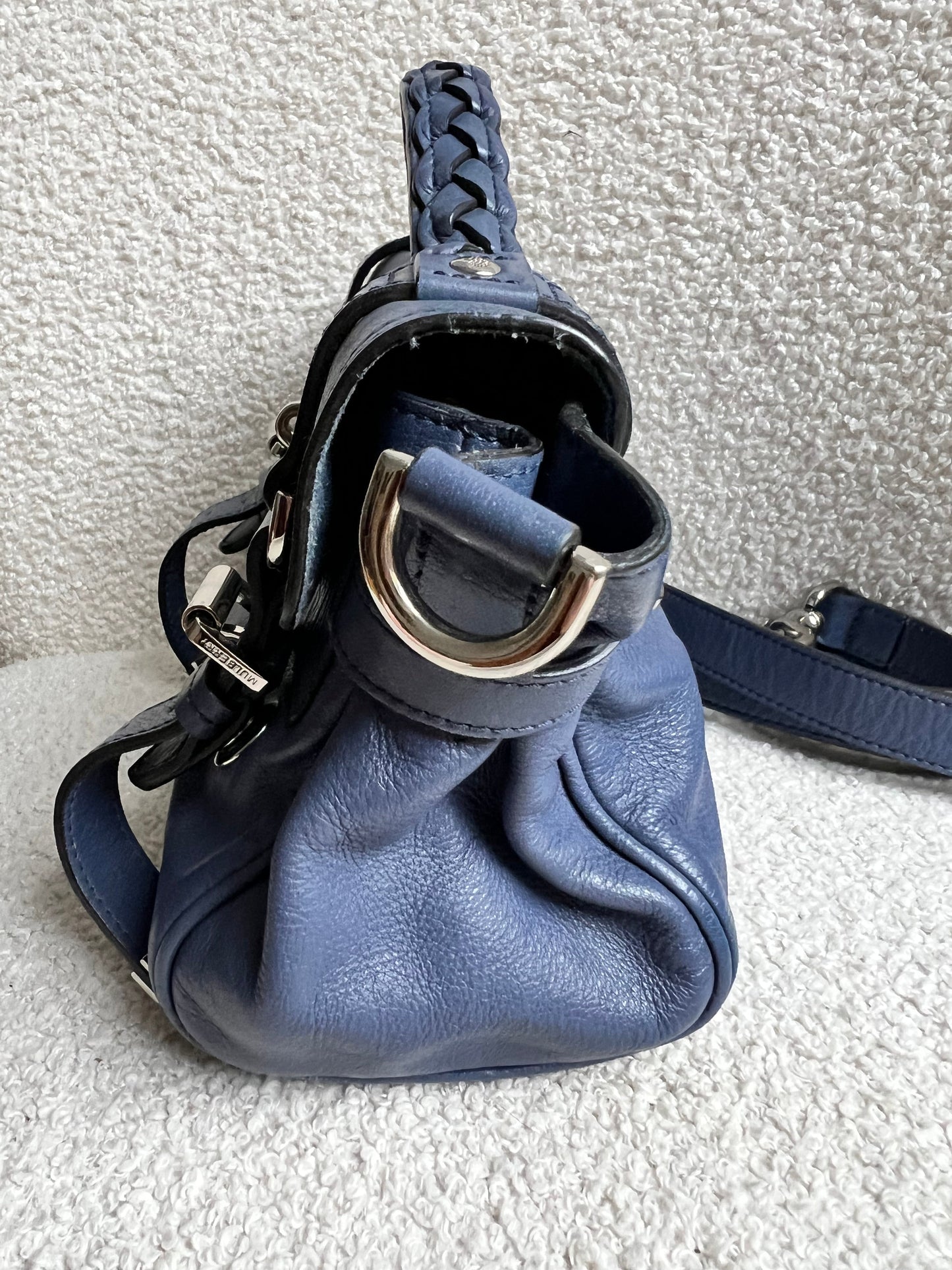 Mulberry Slate Blue Mini Alexa (RRP £850)
