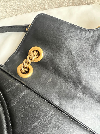 Gucci GG Black Marmont Small Shoulder Bag (RRP £2070)