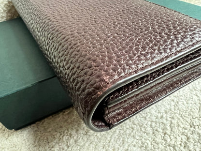 Mulberry Oxblood Continental Wallet (RRP £375)
