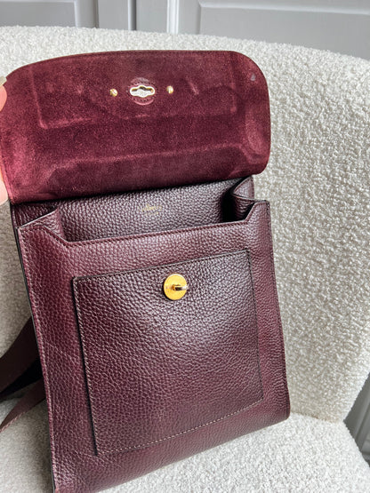 Mulberry Medium Oxblood Antony (RRP £695)