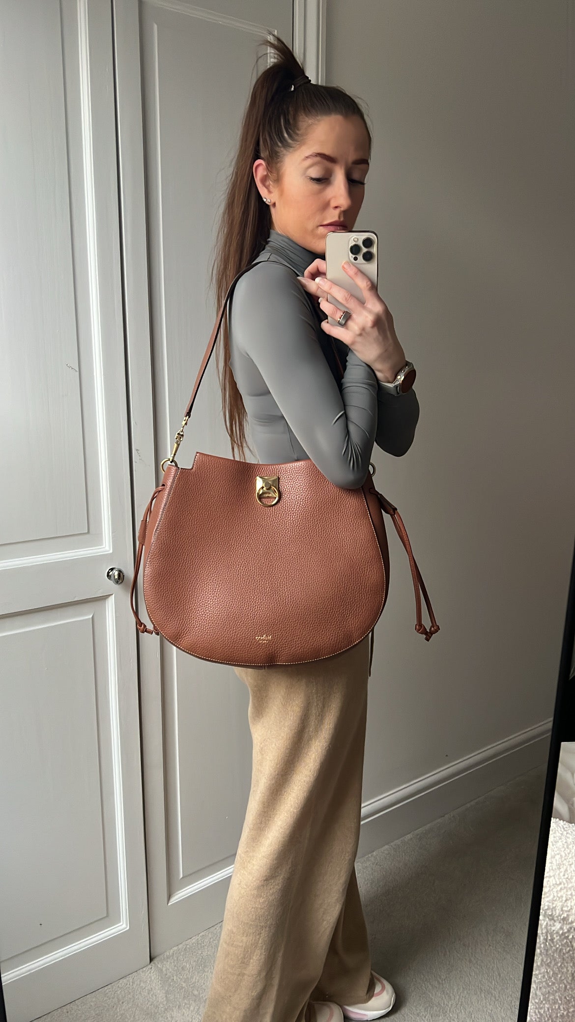 Mulberry Chestnut Iris Hobo (RRP £1,395)