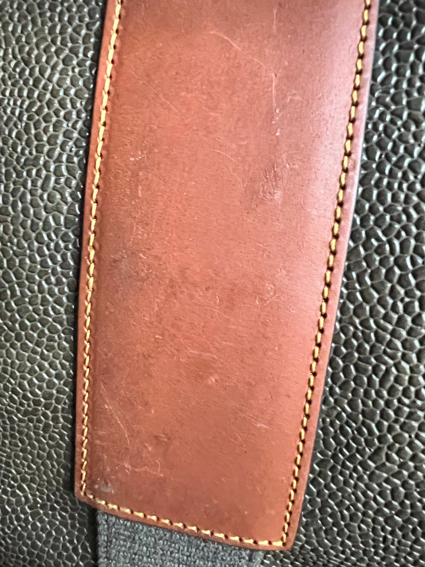 Mulberry Large Clipper Bag in Mole Cognac Scotchgrain (RRP £995)